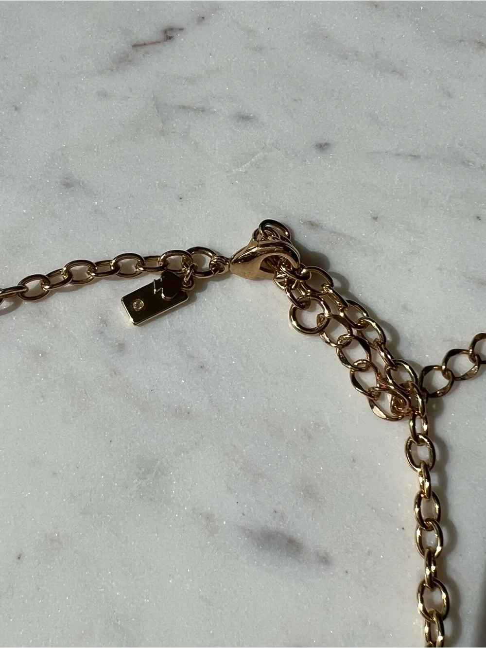Kate Spade Statement Necklace in Blush Pink Like New